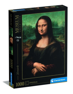 Puzzle Mona lisa Leonardo - Gioconda - 1000 piezas -...