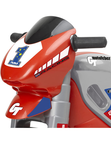 Motofeber 2 Racing Correpasillos Rojo con Casco