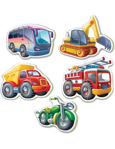 Puzzle Baby Vehículos  2