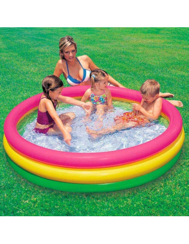 Piscina inflable INTEX Vinilo (114x25 cm)