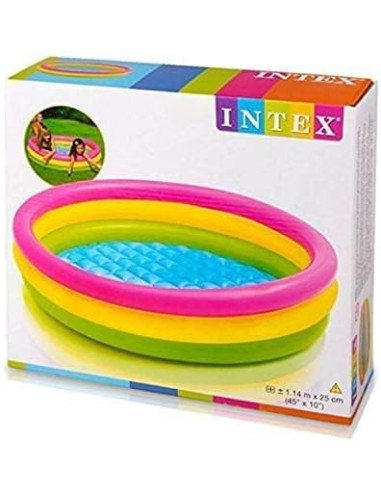 Piscina inflable INTEX Vinilo (114x25 cm)