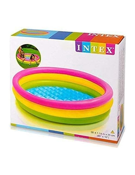 Piscina inflable INTEX Vinilo (114x25 cm)