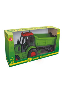 Excavadora + Volquete Farmer Friend En Caja  2