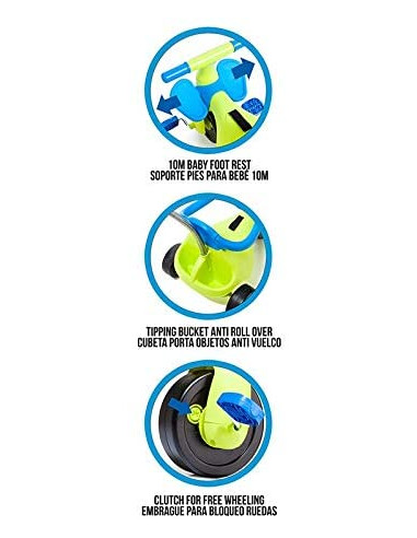 Triciclo Urban Trike II Verde