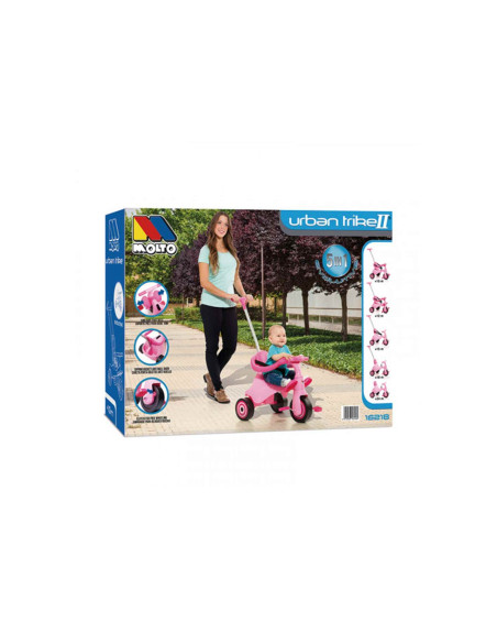 Triciclo Urban Trike II Rosa