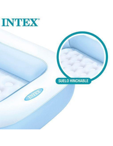 Piscina Hinchable Rectangular 166x100x25 Cm Intex