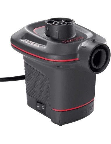 Hinchador eléctrico con adaptador para coche 12V