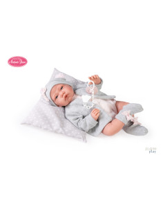 Recién Nacida con cojín y chaqueta