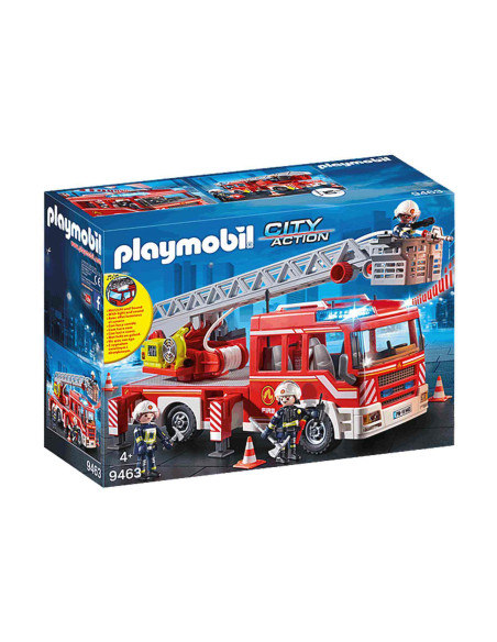 Playmobil City Action Camion De Bomberos Con Escalera 9463