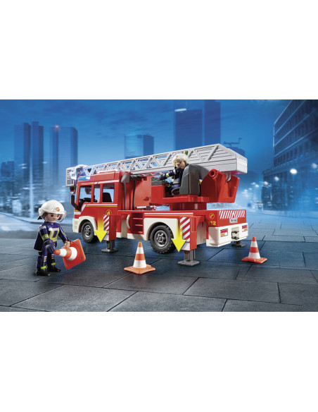 Playmobil City Action Camion De Bomberos Con Escalera 9463