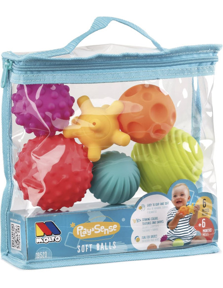 MOLTO | Bolsa Bolas Sensoriales | Pelotas Sensoriales