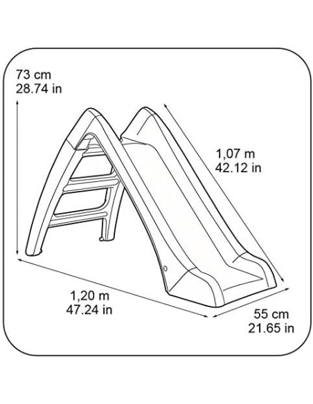 Tobogán Slide Feber | Juegos de Exterior