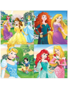 Puzzles Progresivos Maleta Princesas Disney 2