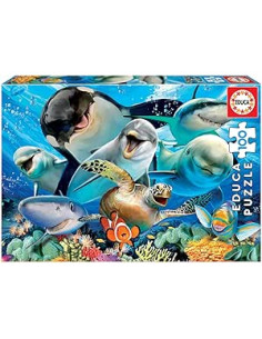 Puzzle Selfie Bajo El Agua 100 Piezas