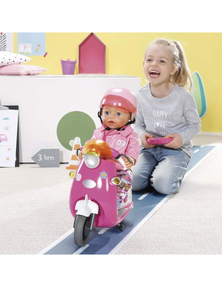 BABY born - City RC Scooter - Moto Radio Control Muñeca