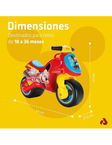 Patrulla Canina Correpasillos Moto Neox