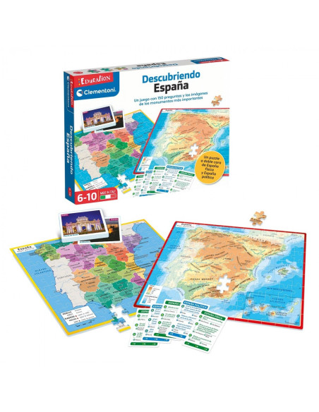 Juego Mapa Descubriendo España 