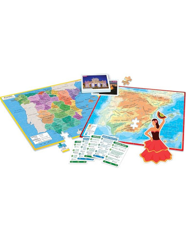 Juego Mapa Descubriendo España 