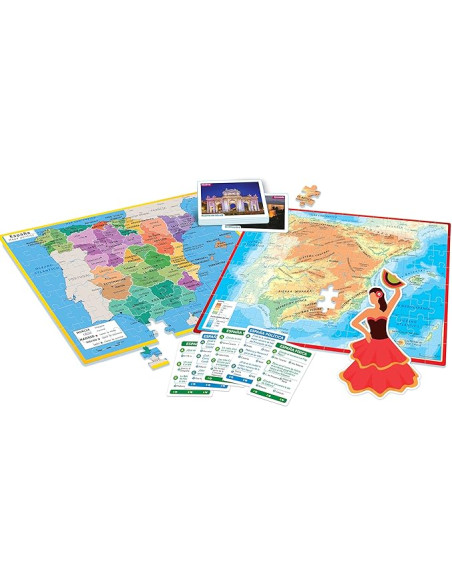 Juego Mapa Descubriendo España 