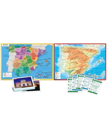 Juego Mapa Descubriendo España 