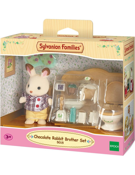 Sylvanian Families - Set de baño Coco Conejo Chocolate