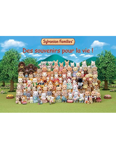 Sylvanian Families - Set de baño Coco Conejo Chocolate