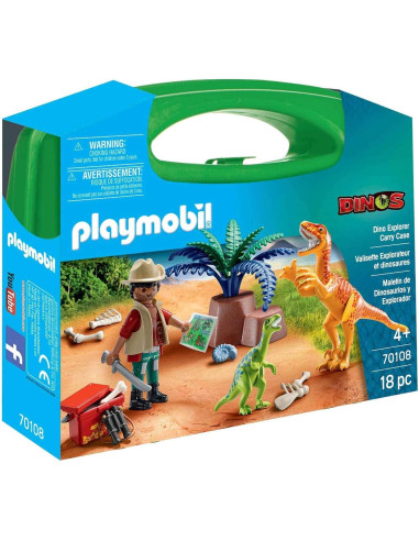 PLAYMOBIL 70108 - Maletín Grande Dinosaurios y...