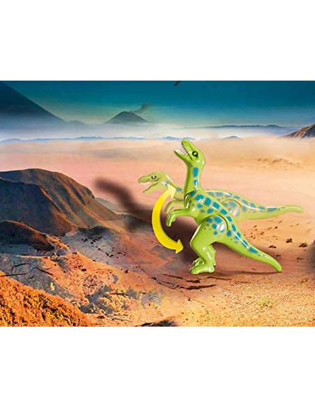 PLAYMOBIL 70108 - Maletín Grande Dinosaurios y Explorador 