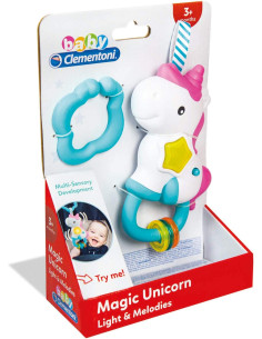 Clementoni - Baby Clementoni Sonajero Musical Unicornio 2