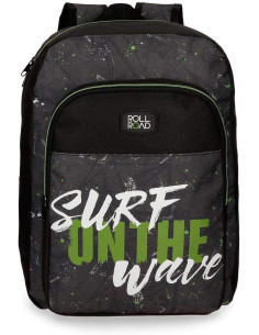 Mochila escolar 40cm adaptable Roll Road California