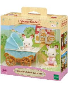 Sylvanian Families - 05432 - Set de cochecito gemelar... 2