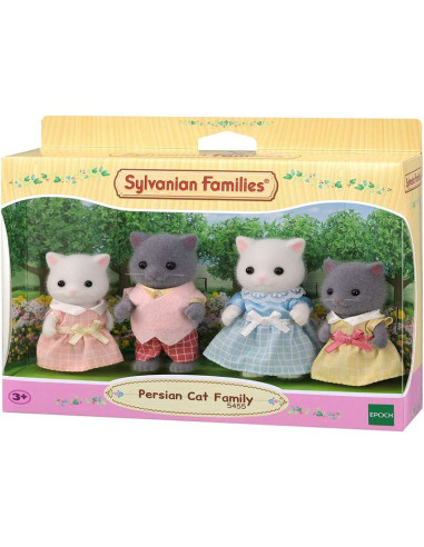 Sylvanian Families Familia Gato Persa