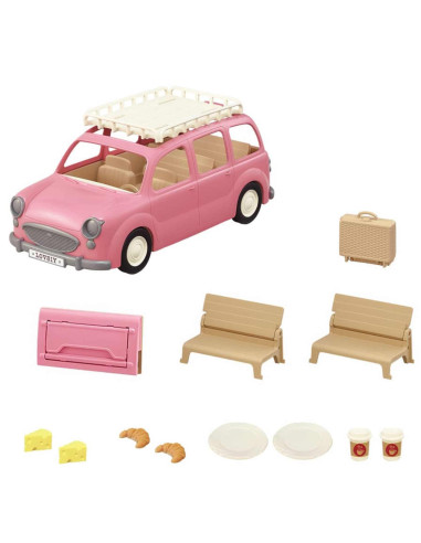 Sylvanian Families Monovolumen de Picnic
