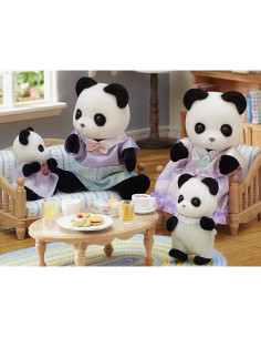 Sylvanian Families Familia Panda Pookie 2