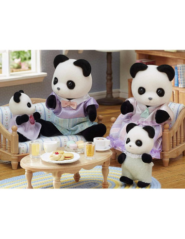 Sylvanian Families Familia Panda Pookie
