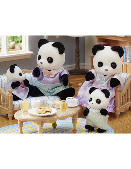 Sylvanian Families Familia Panda Pookie