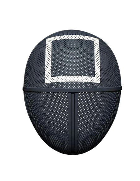 Máscara del Juego de Calamar. Máscara de Personajes: Vigilantes (Círculo Cuadrado Triangulo)