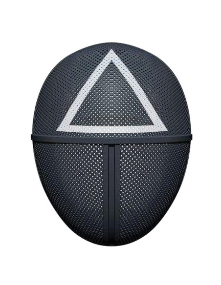Máscara del Juego de Calamar. Máscara de Personajes: Vigilantes (Círculo Cuadrado Triangulo)