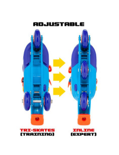 Patines en Linea Convertible Rosa 31 a 34 2