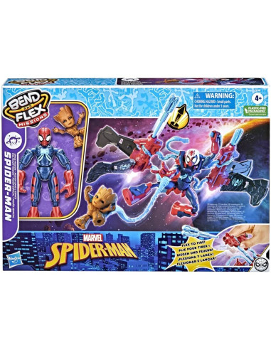 Figura Marvel Spiderman Bend and Flex Spiderman...