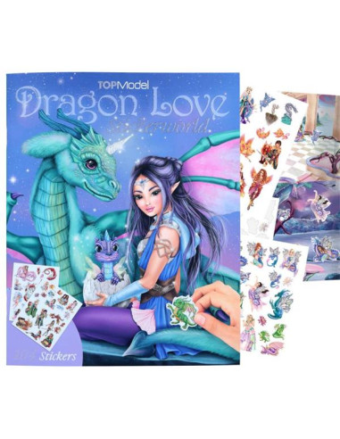 TOPModel  - Stickerworld dragon love