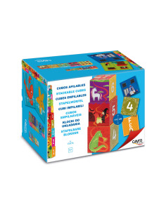 Juego de 10 Cubos Apilables