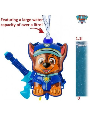 Mochila con Pistola de Agua