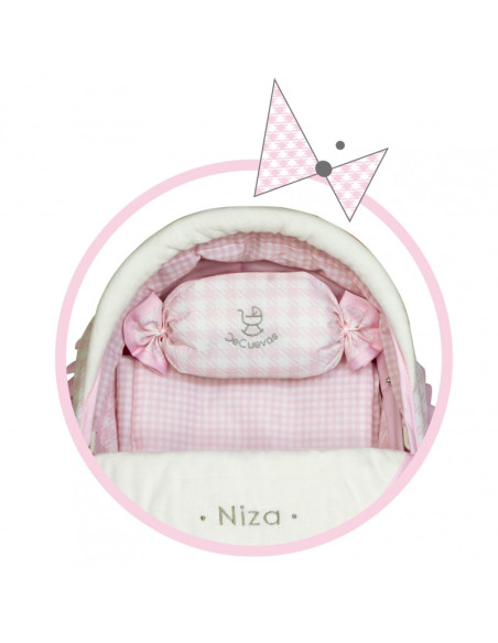 Carro de Muñecas Niza Plegable con Sombrilla DeCuevas Toys 85046