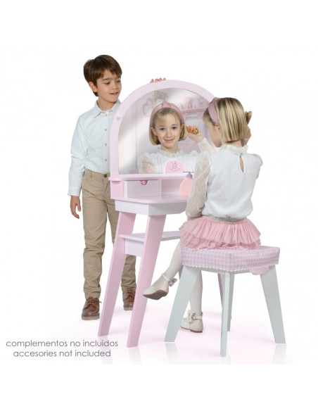 Niza Tocador Madera Grande.