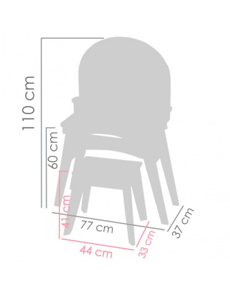 Niza Tocador Madera Grande.