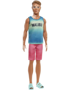 Barbie Ken Fashionista Camiseta de Tirantes Blanca con...