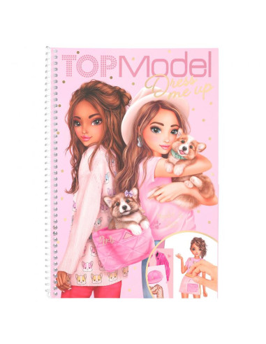 TOPModel cuaderno Dress Me Up grande CORGI