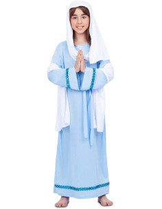 Disfraz de Virgen Maria para niño talla 5 a 6 años