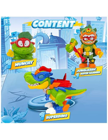 SUPERTHINGS Superdino H-REX – Dinosaurio...